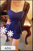 Vestido Peplum 03 (Sob Encomenda)