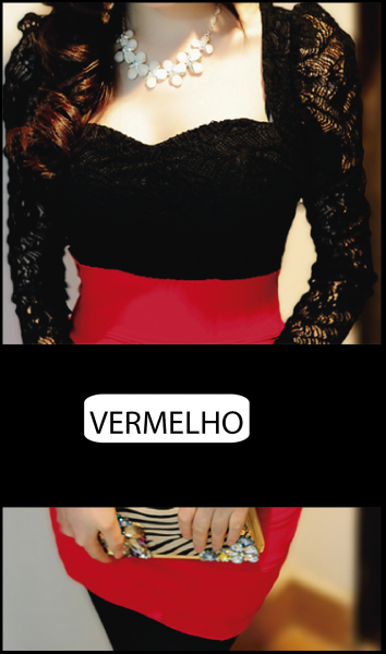 Vestido Detalhe Renda 02 (Sob Encomenda)